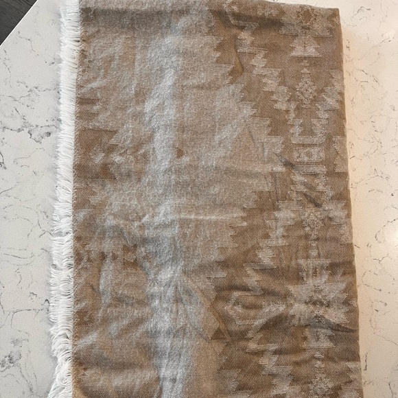 3 x Aritzia Wilfred Full Size Mosaic Blanket Scarves - Picture 2 of 4